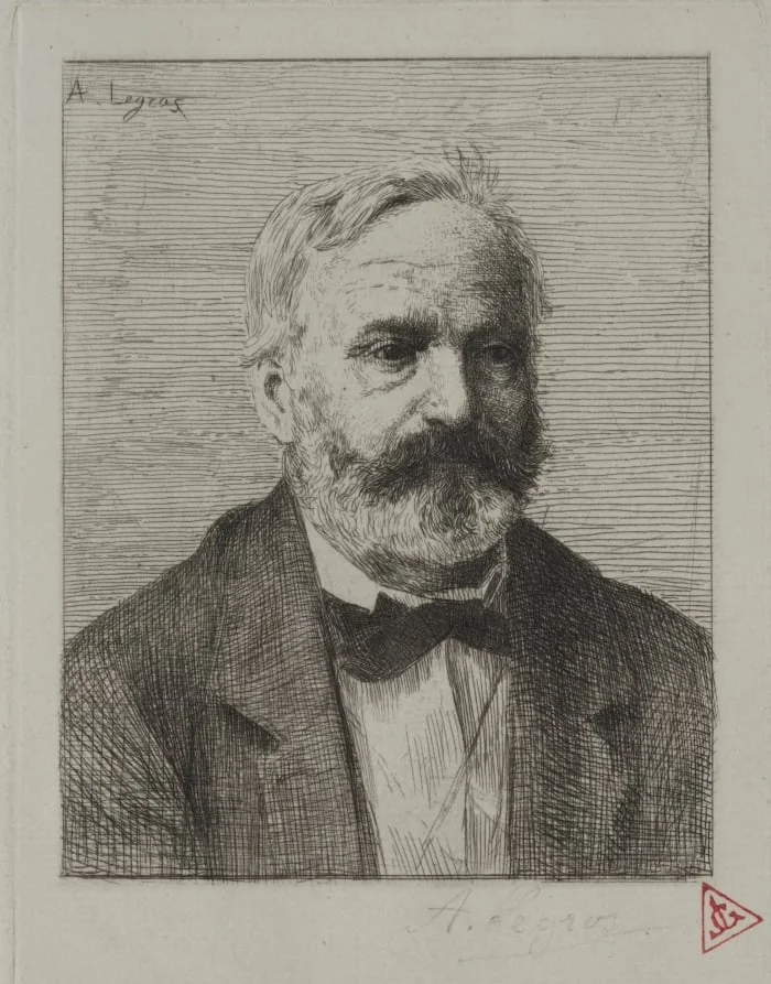 Victor Hugo, by Alphonse Legros, 1884