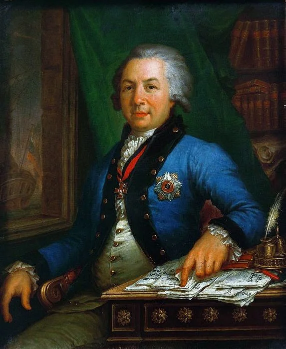 Portrait of Gavrila Romanovich Derzhavin