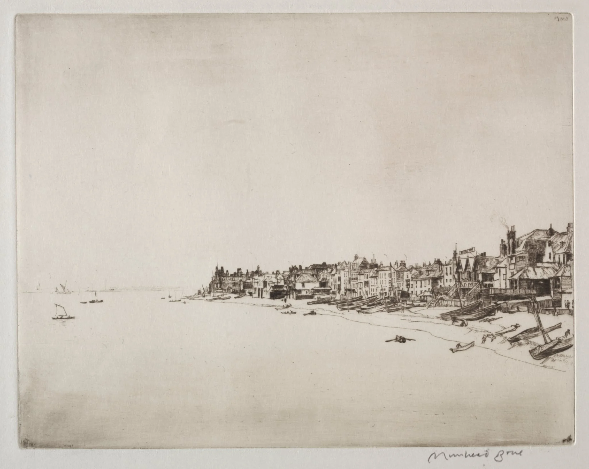 Deal, by Muirhead Bone, 1906