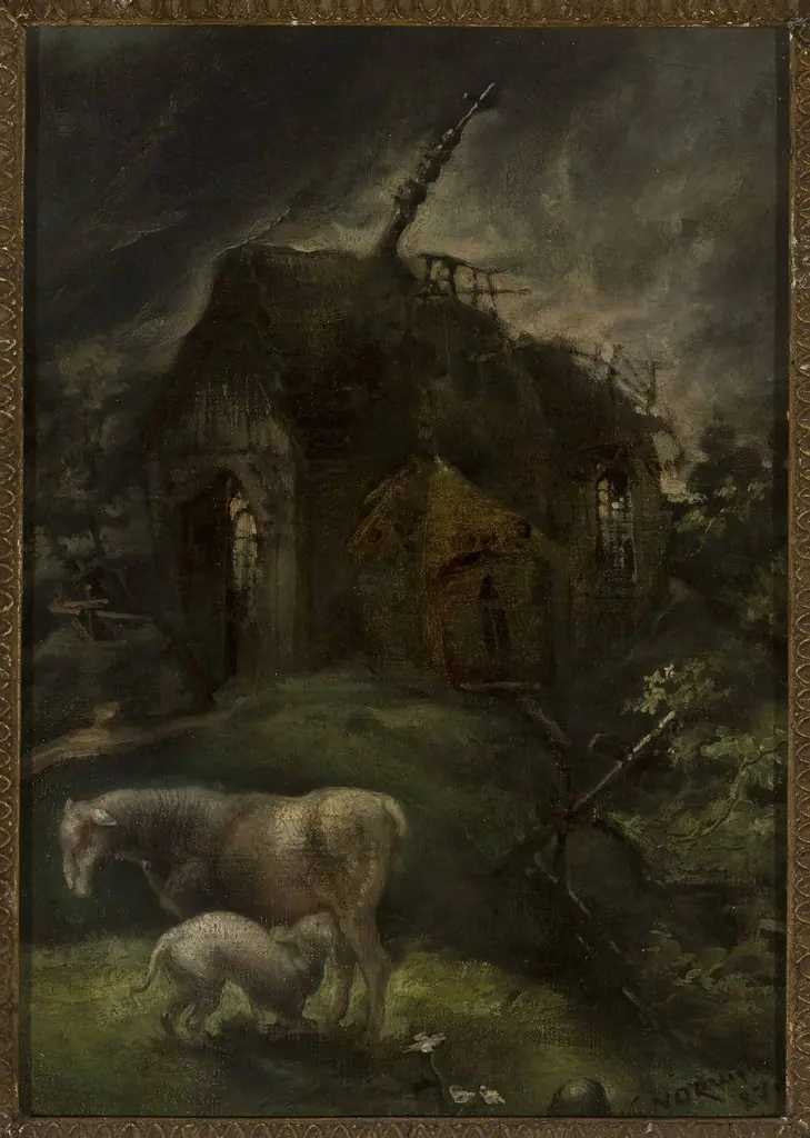 Ruined shrine