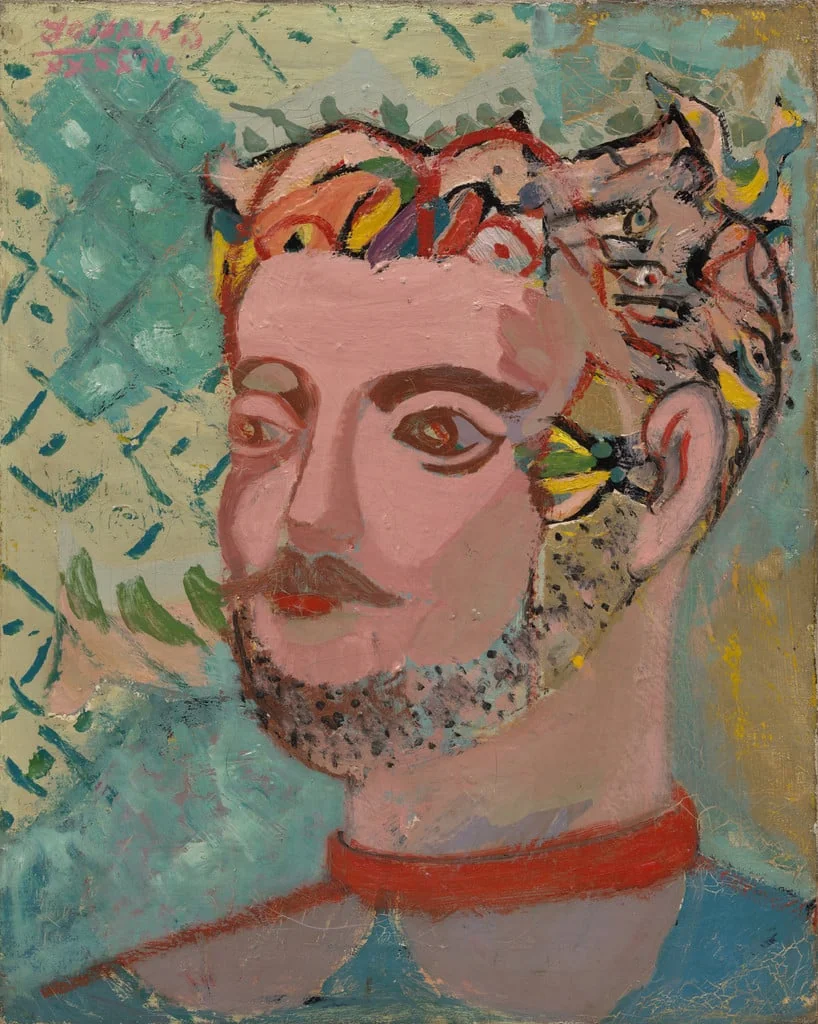 Untitled, by John Graham, oil, 1943