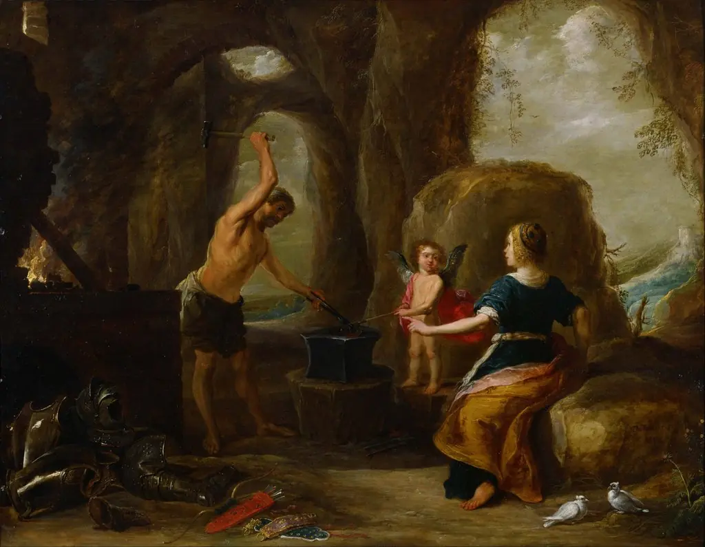 Venus Visiting Vulcan’s Forge