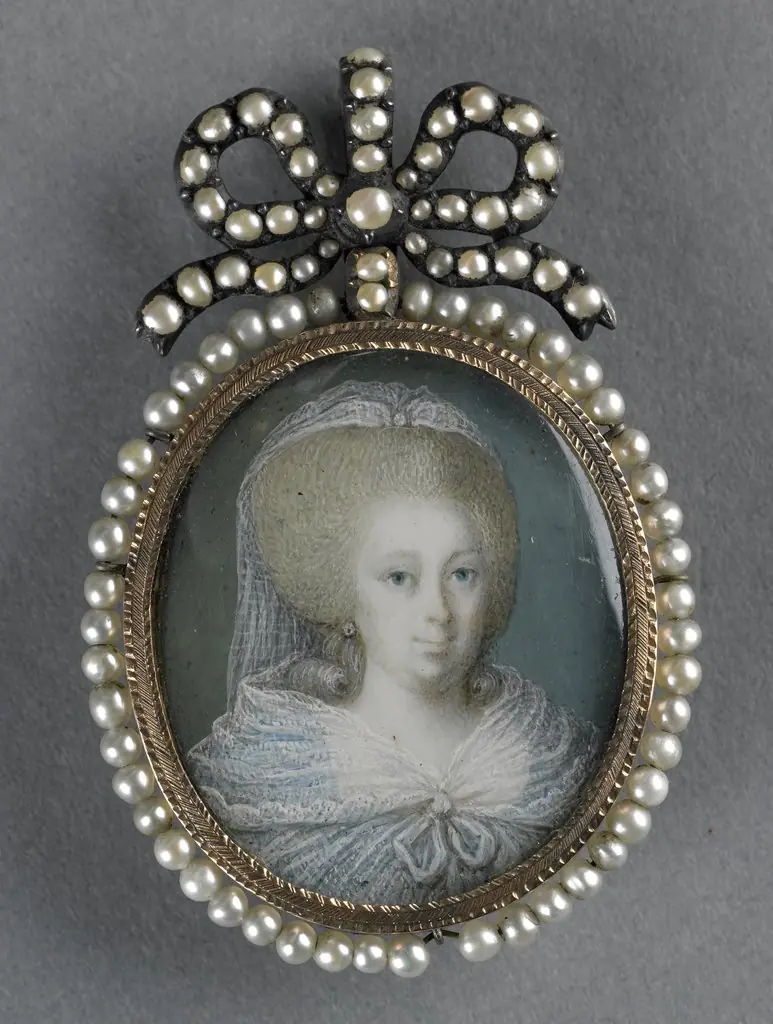 Portrait of Carolina van Oranje- Nassau (1743-1787)