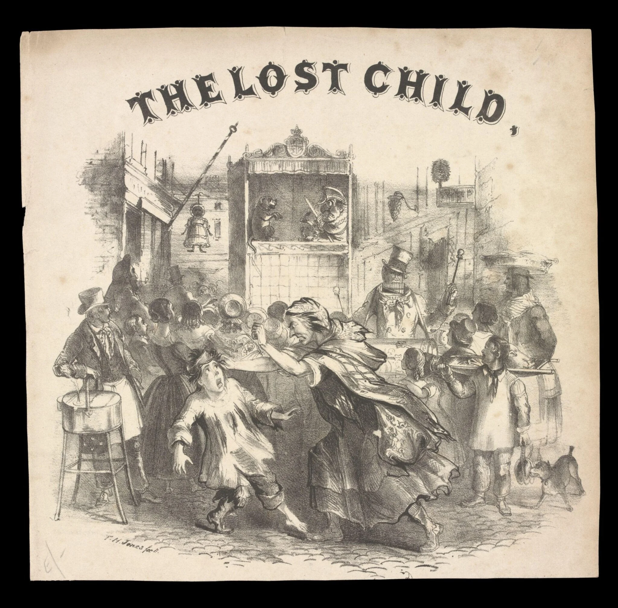 George Speaight Punch & Judy Collection, by T.H. Jones, 1850