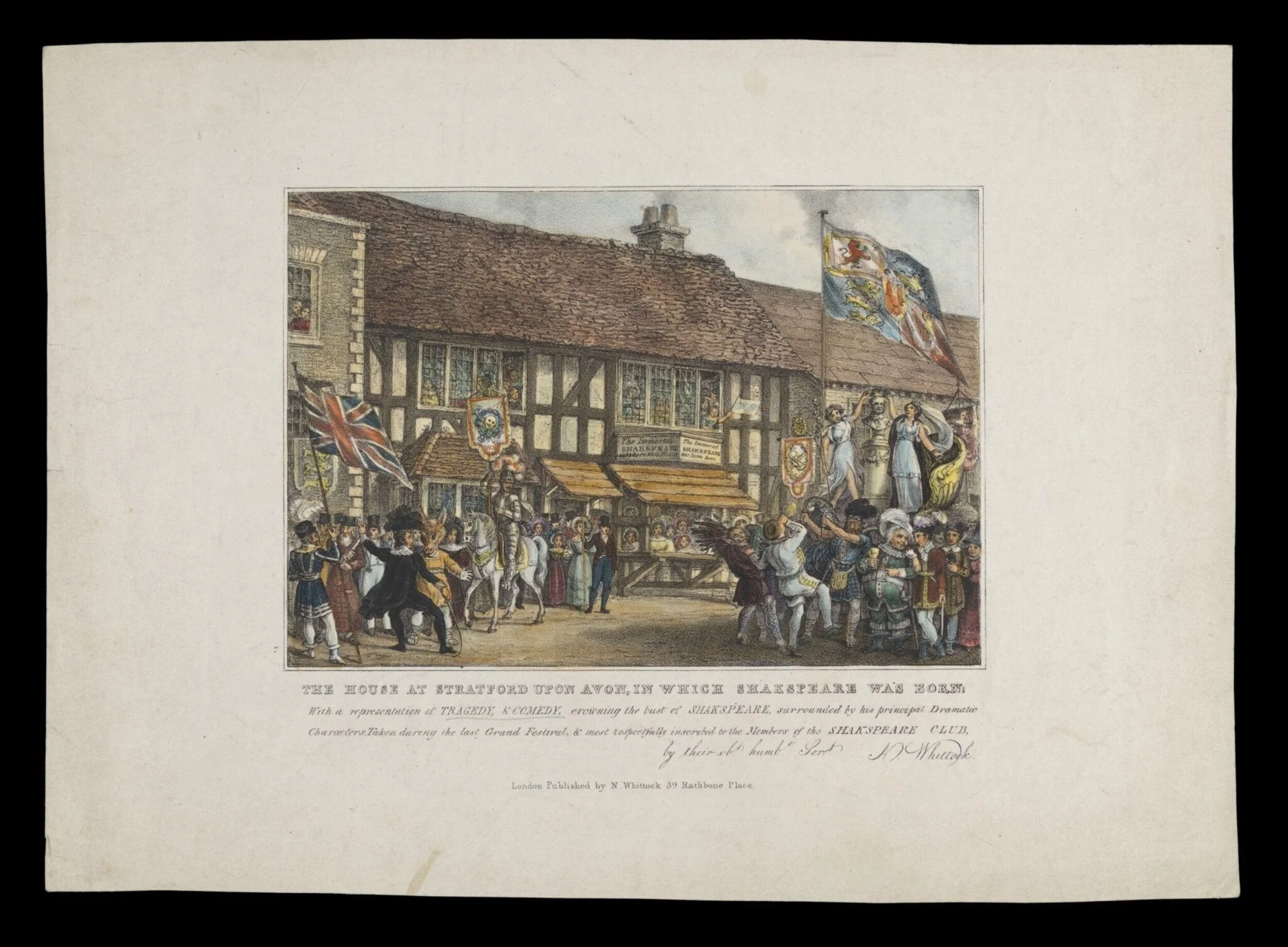 H Beard Print Collection, by N. Whittock, 1850