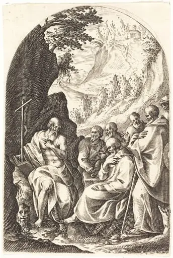 Saint Jerome Instructing his Disciples in the Desert