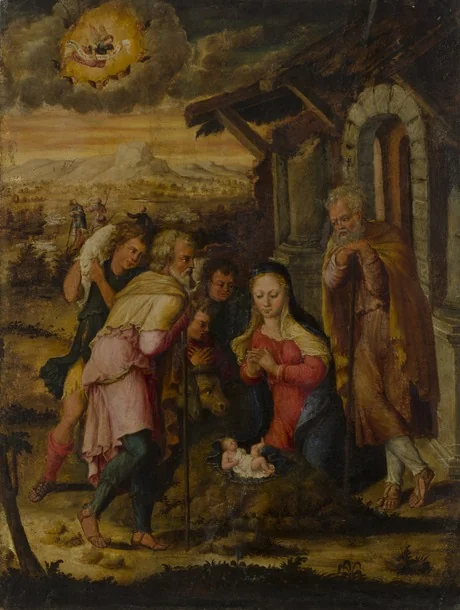 The birth of Christ