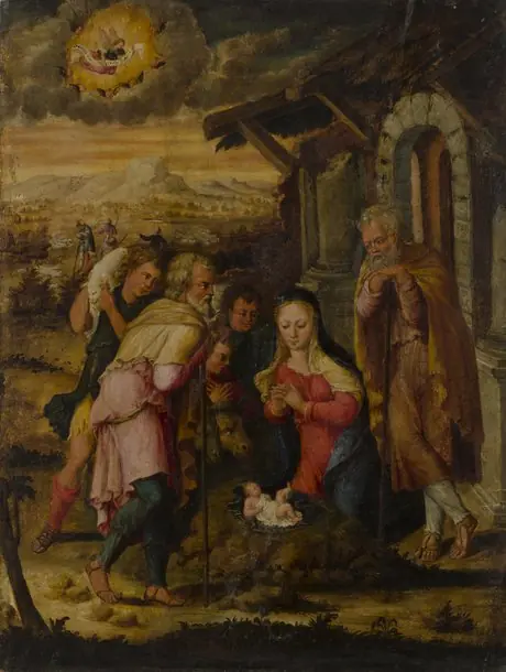 The birth of Christ