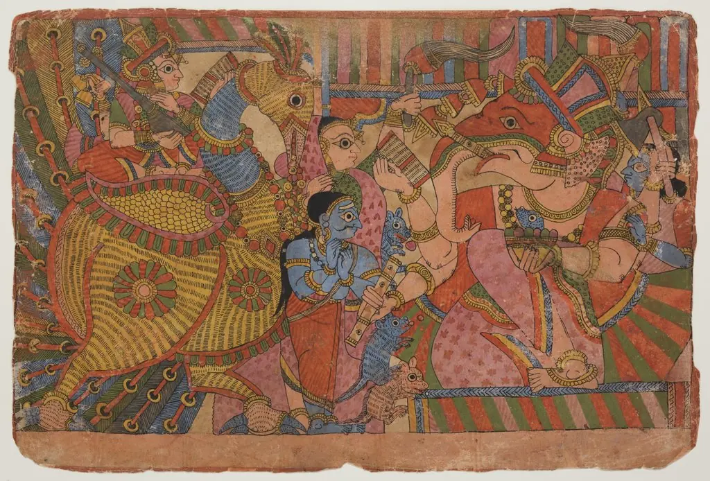 Scene from the Ramayana