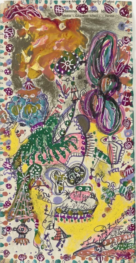 Untitled, by Ele D'Artagnan, oil, 1977