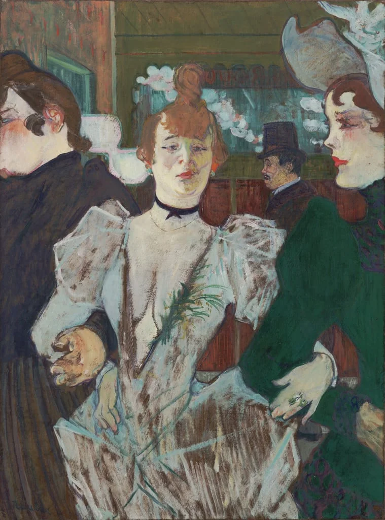 Untitled, by Henri de Toulouse-Lautrec, oil, 1892