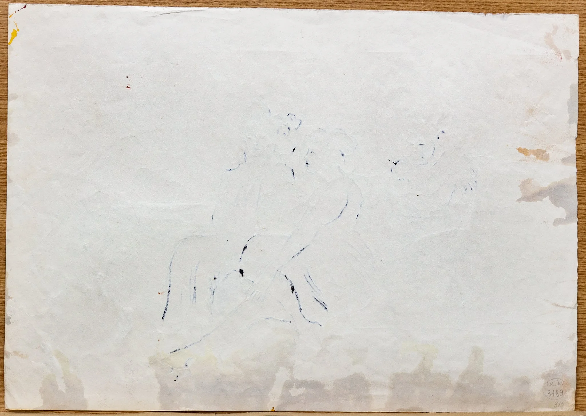 Interpretare după „În Salonul de pe Strada Moulins” de Henri de Toulouse-Lautrec, by Tiberiu Nicorescu