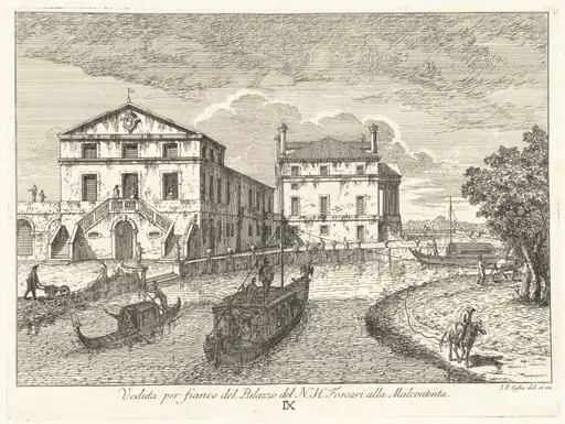Villa Foscari Vista di Fianco