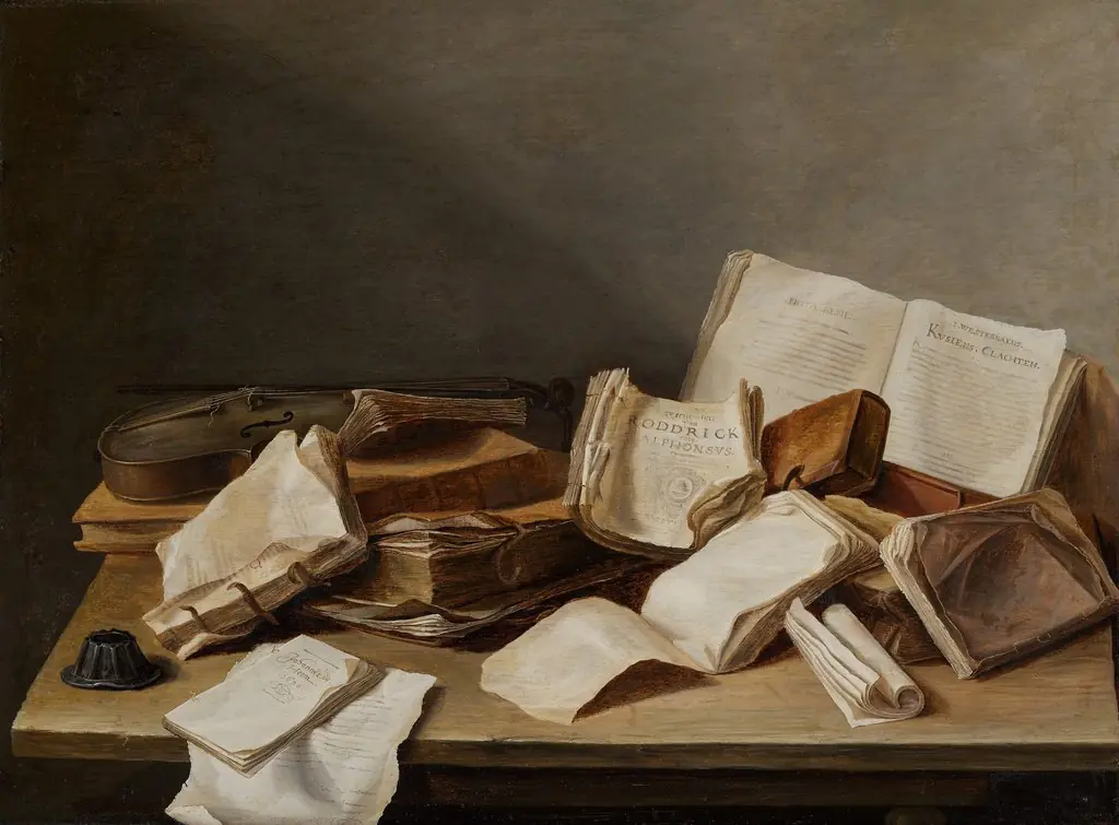 Still-Life of Books