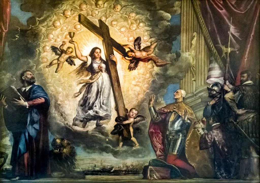 Doge Antonio Grimani Kneeling Before the Faith