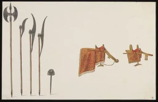Saddles and battle-axes