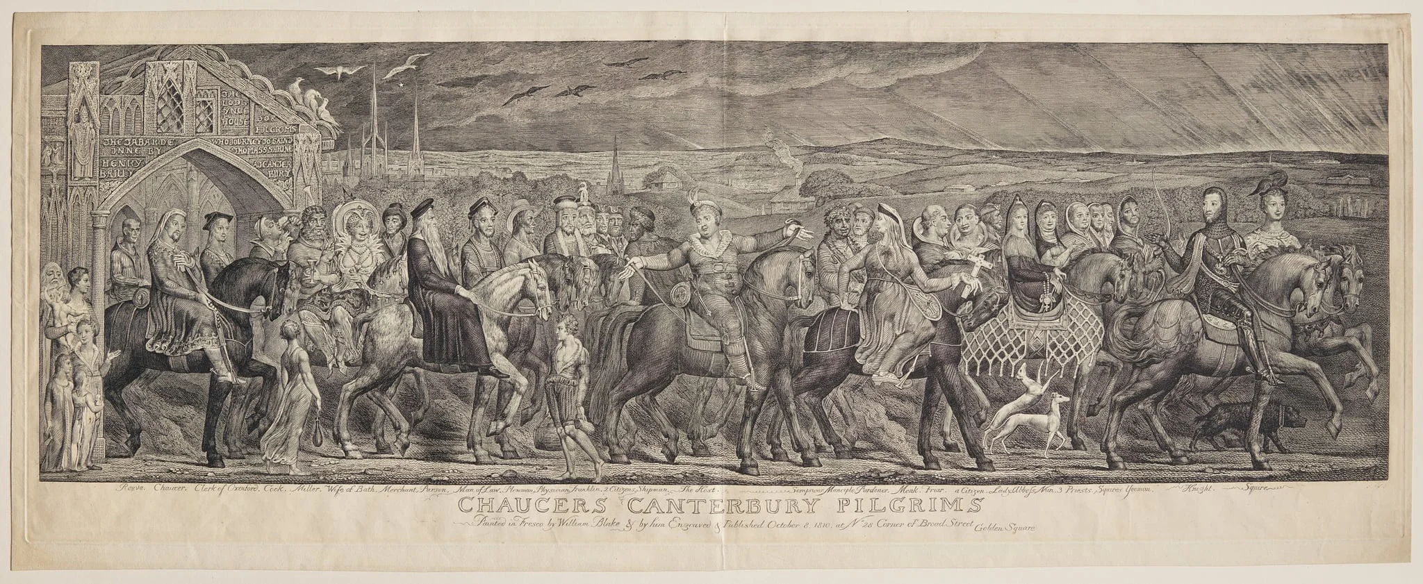 Chaucer's Canterbury Pilgrims