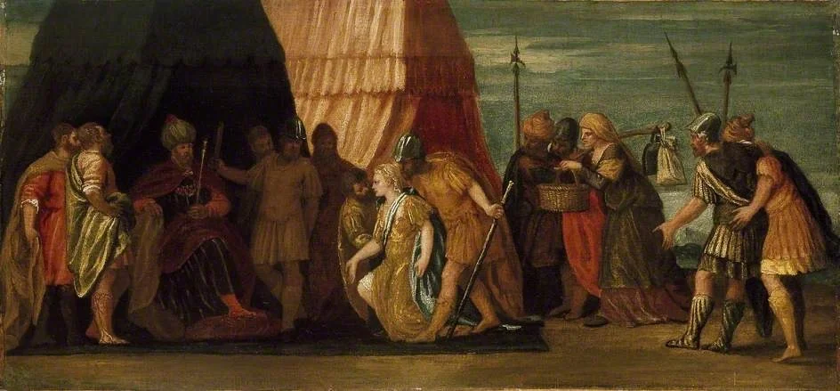 Judith received by Holofernes