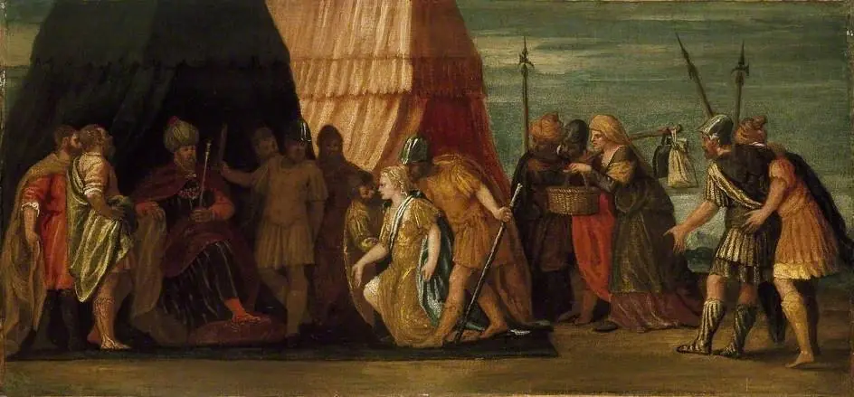 Judith received by Holofernes
