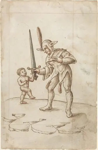 "Turn aside the Sharp Sword" [fol. 44 recto]