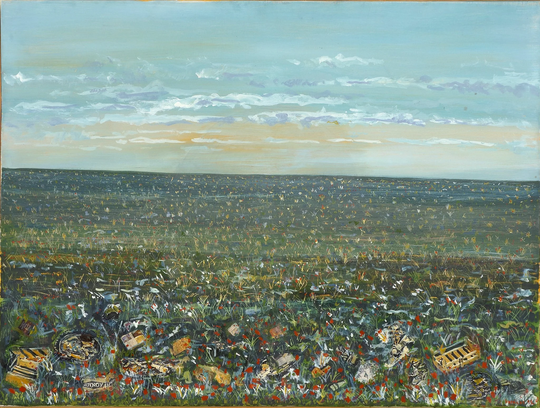Ανοιξιάτικα σκουπίδια, by Dimitris Karaisas, unspecified, 1992