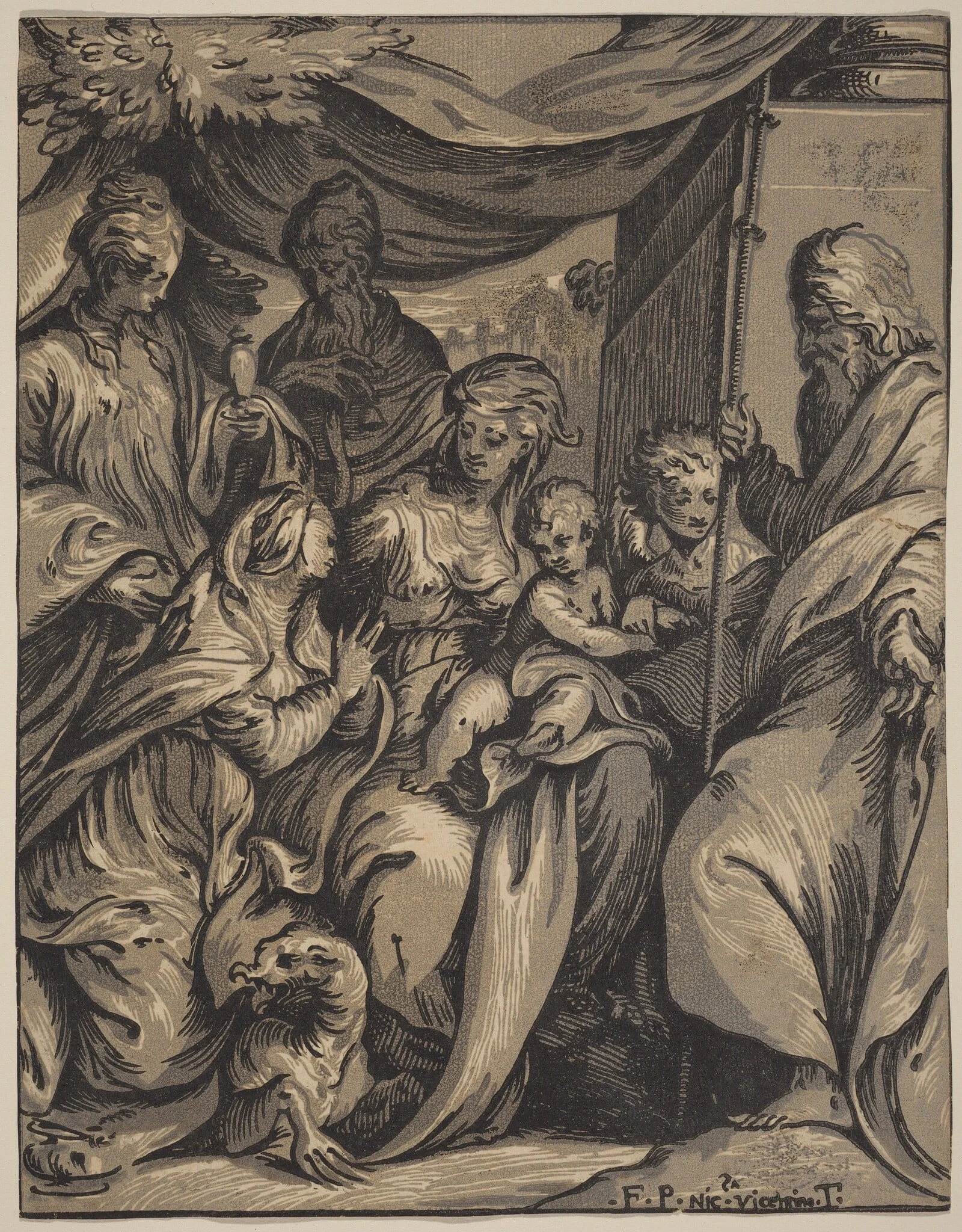 The Virgin and Child with Saints