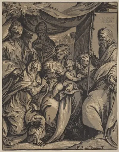 The Virgin and Child with Saints