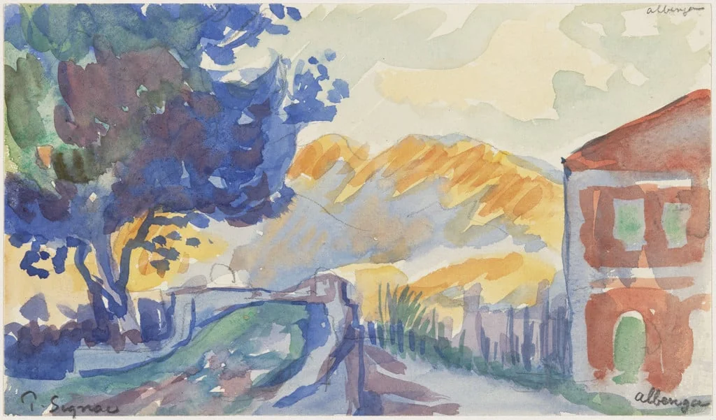 Untitled, by Paul Signac, watercolor, 1896