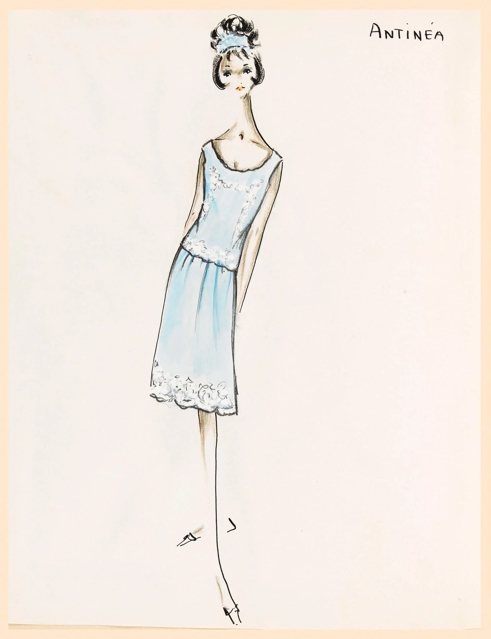 Antinéa, by Marie-Louise Carven, 1961