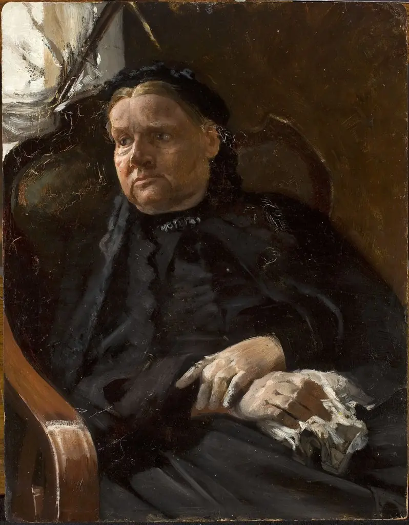Portrait of artist’s mother