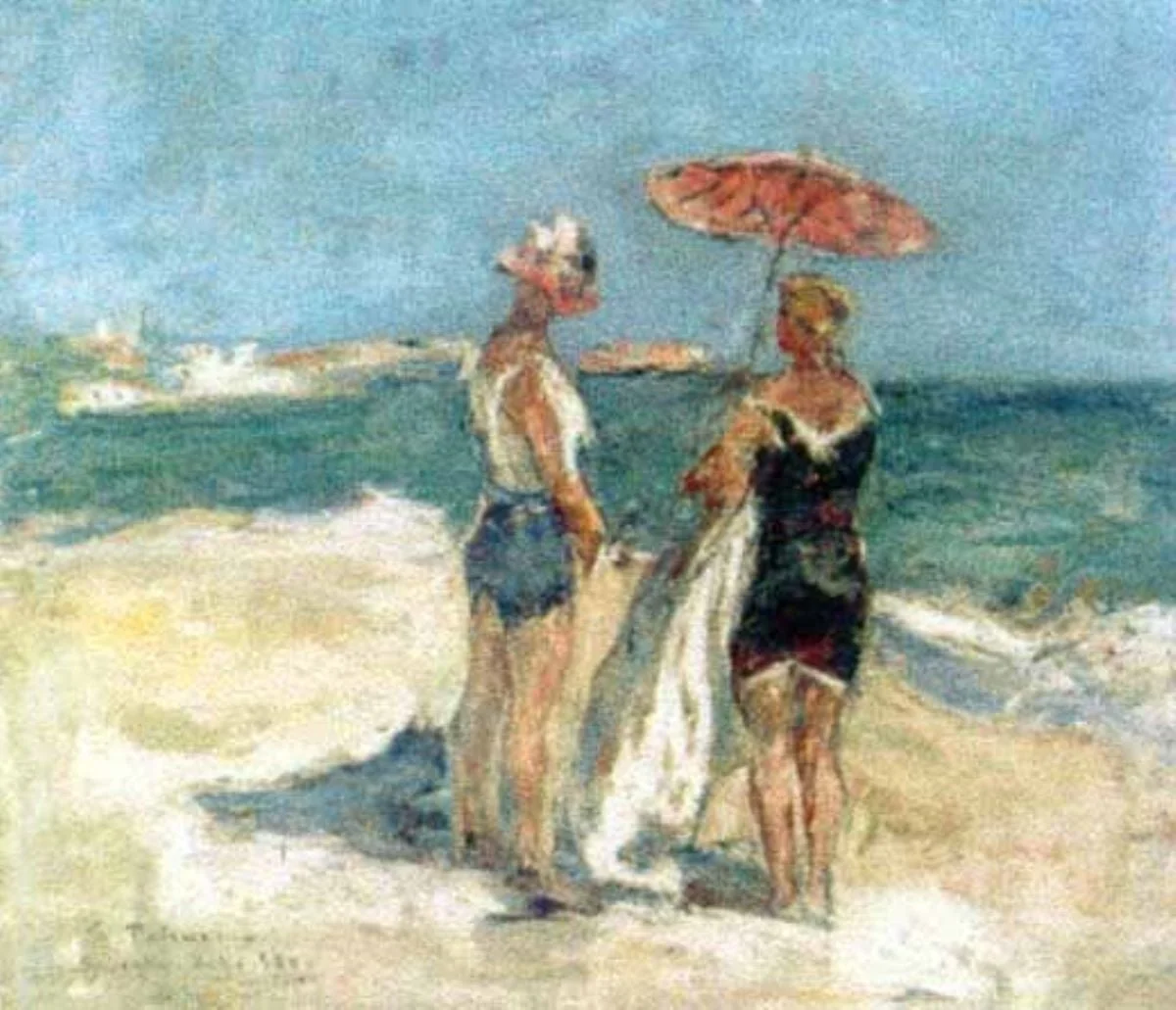 Privind marea la Mangalia