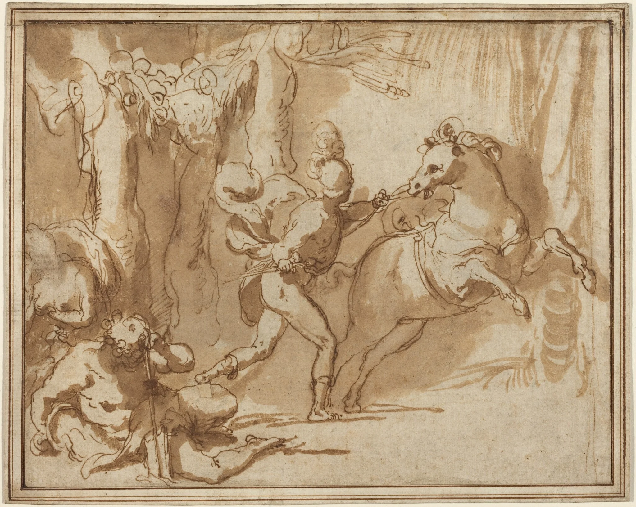 Alexander the Great and Bucephalus