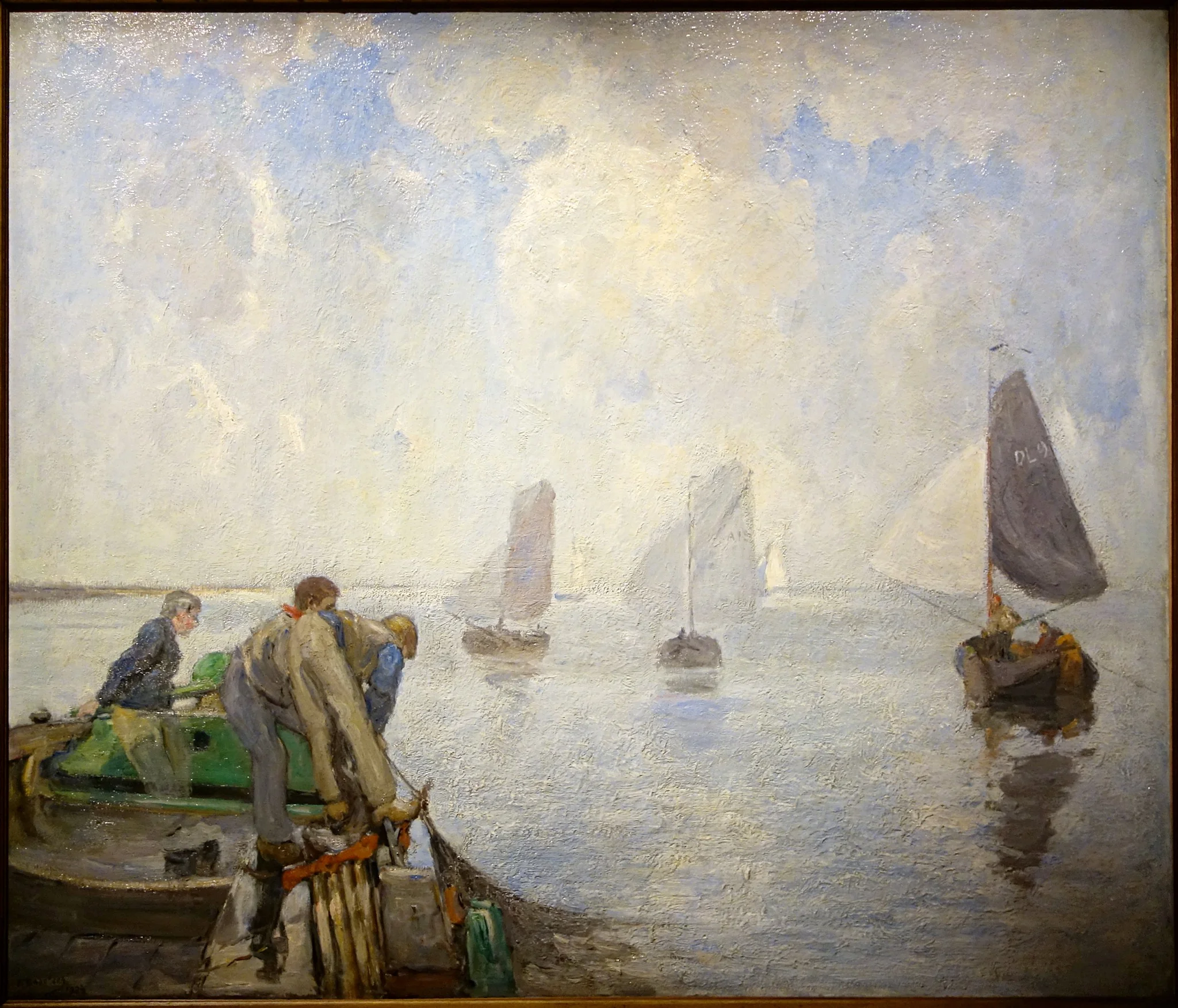 Shrimpers on the Lower Scheldt