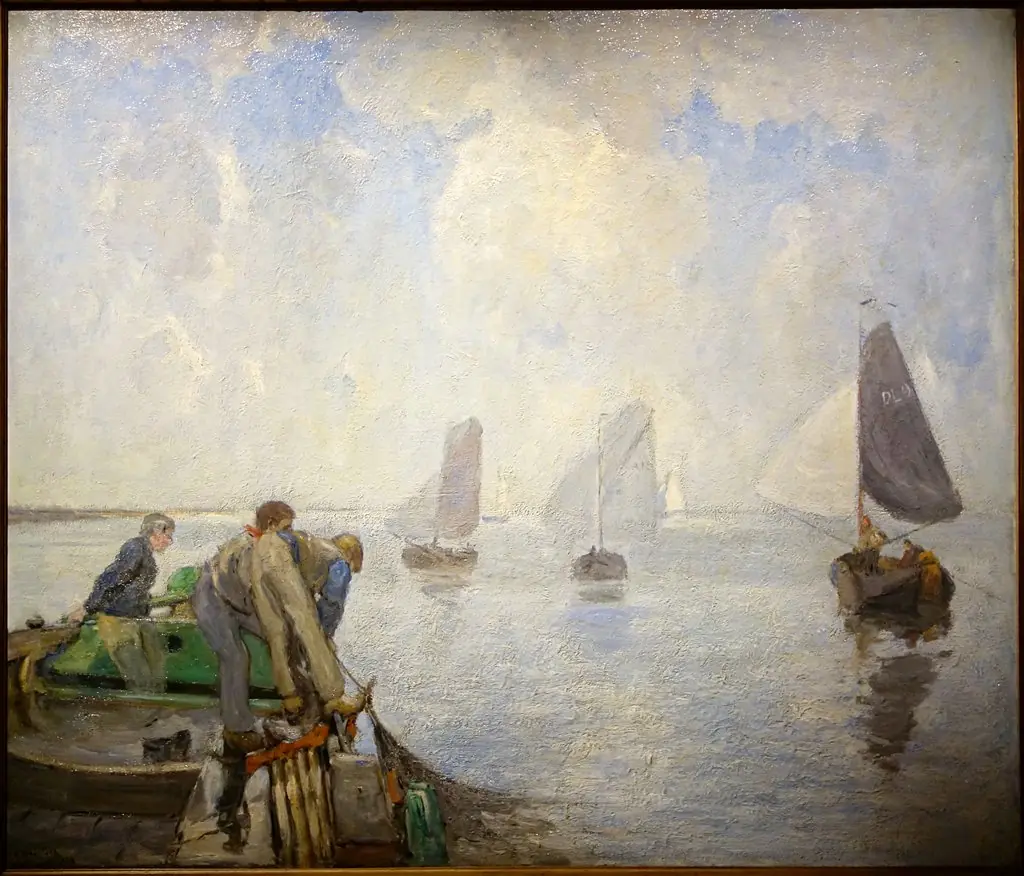 Shrimpers on the Lower Scheldt