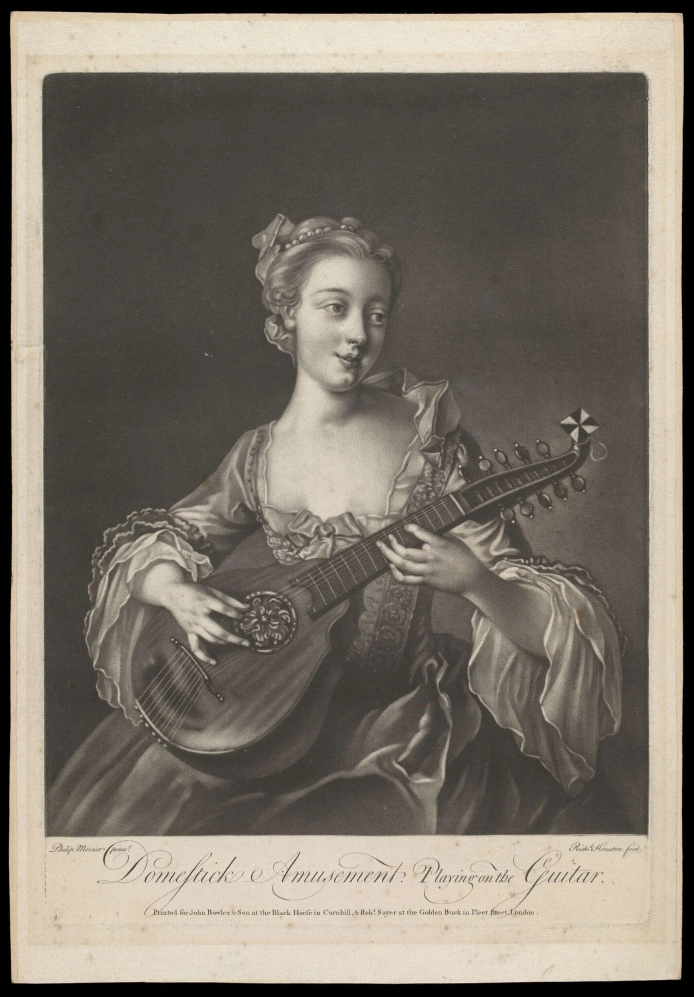 H Beard Print Collection, by Philip Mercier, 1750