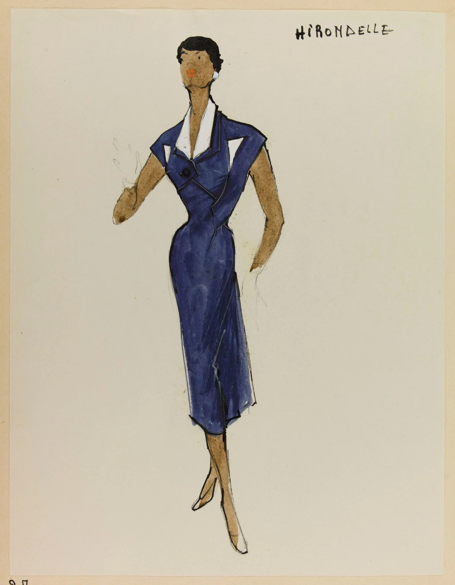 Hirondelle, by Carven, 1953