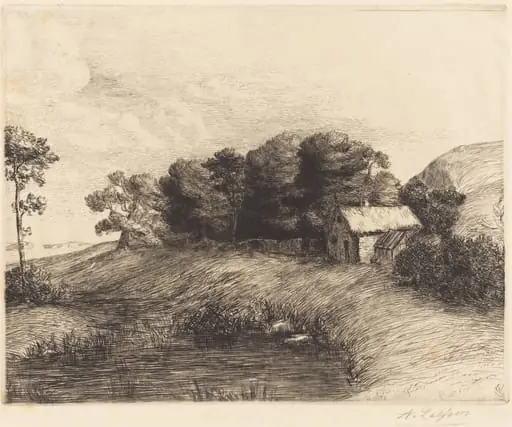 Landscape with Pond (Le paysage a la mare)