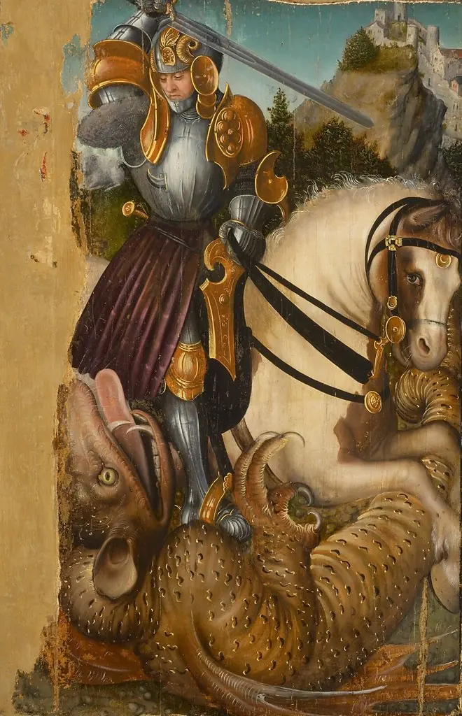 Saint George Fighting the Dragon
