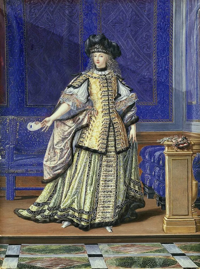 Mlle. de la Valliere in Costume
