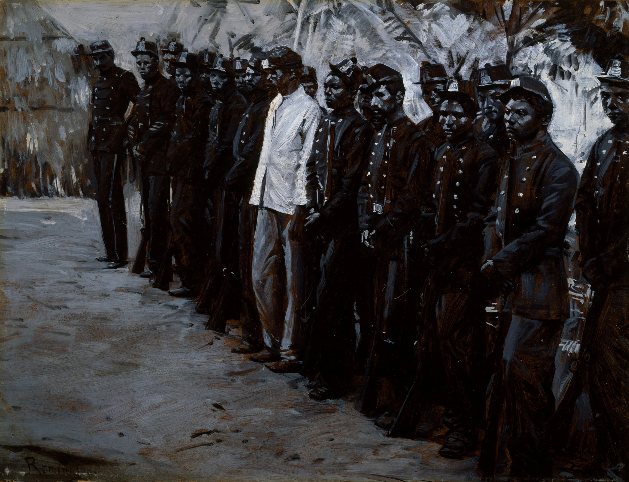 The Venezuelan Guard at El Dorado, by Gilbert Gaul, unspecified, 1897