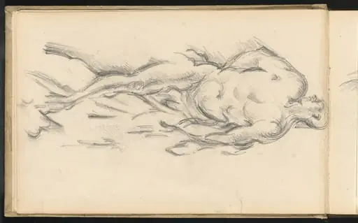 Study of Puget's "Milo of Crotona"