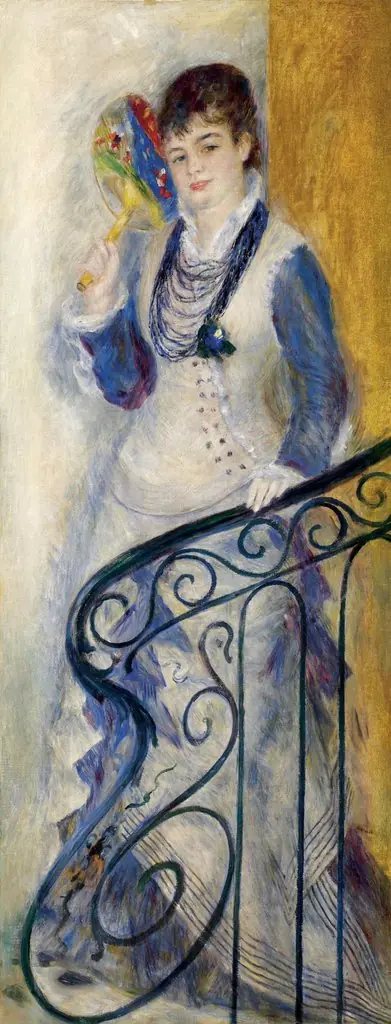 Woman on a Staircase