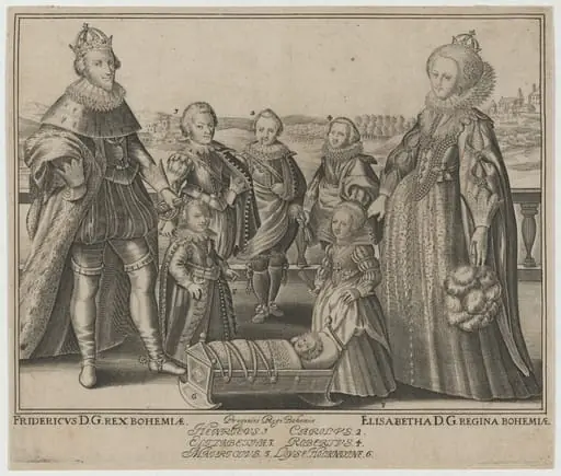 Frederick V, Elizabeth and Their Family