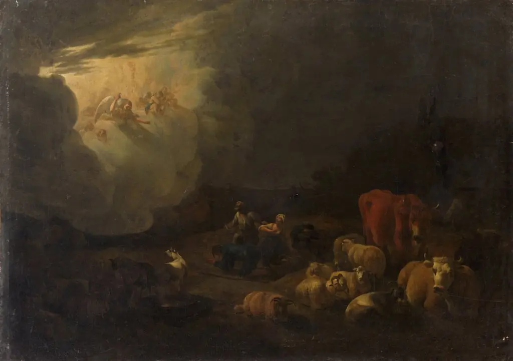 The annunciation to the shepherds