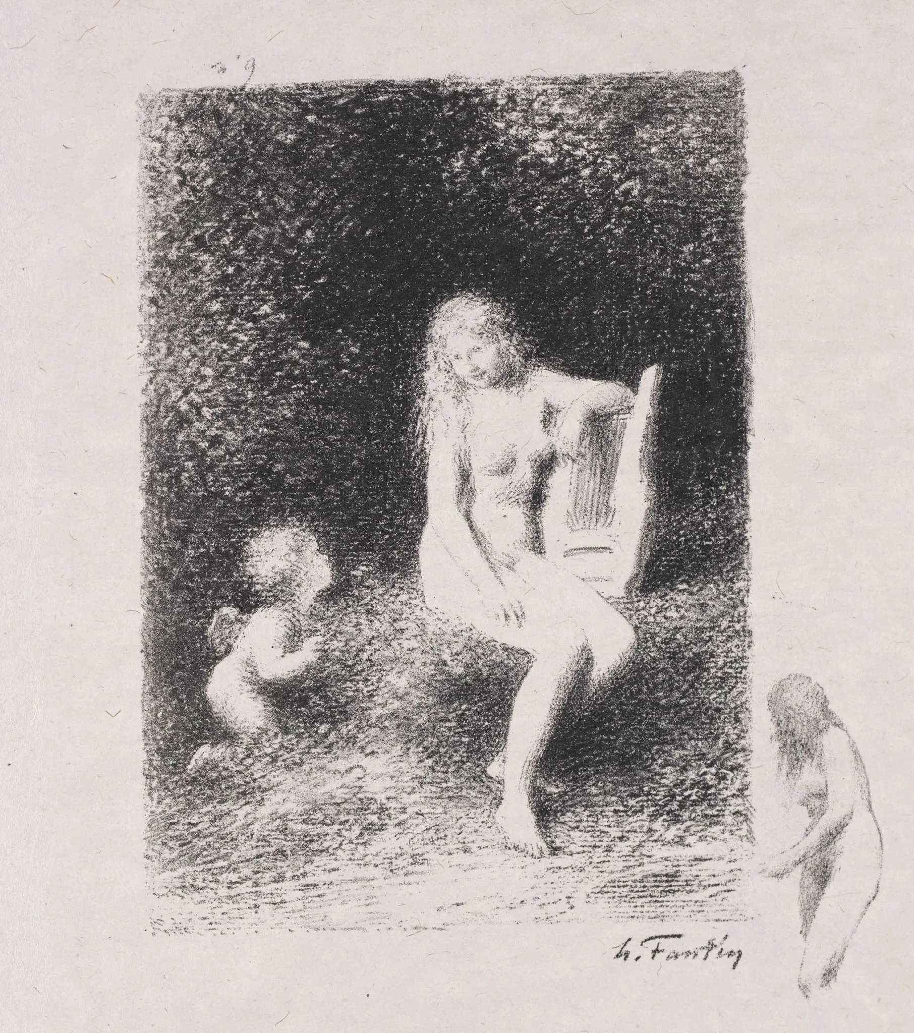 XXI, by Henri Fantin-Latour, 1905