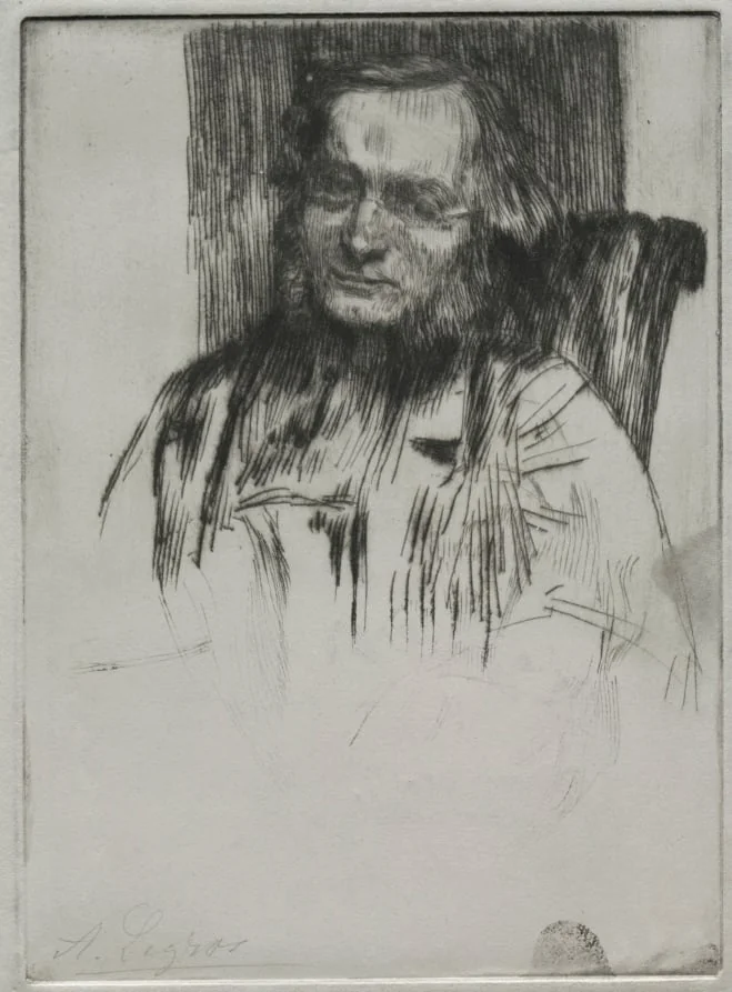 Edwin Edwards, by Alphonse Legros, 1861