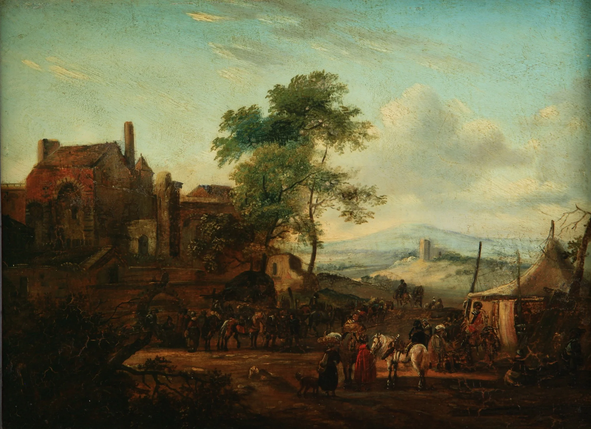 andscape with Borgo