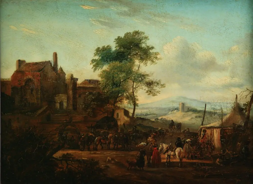 andscape with Borgo