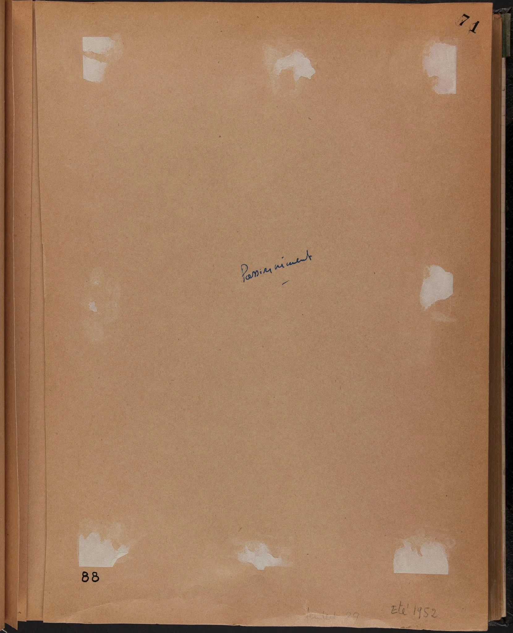 Passionnément, by Carven, 1951