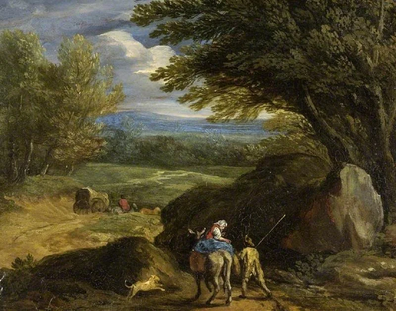 Landscape with figures